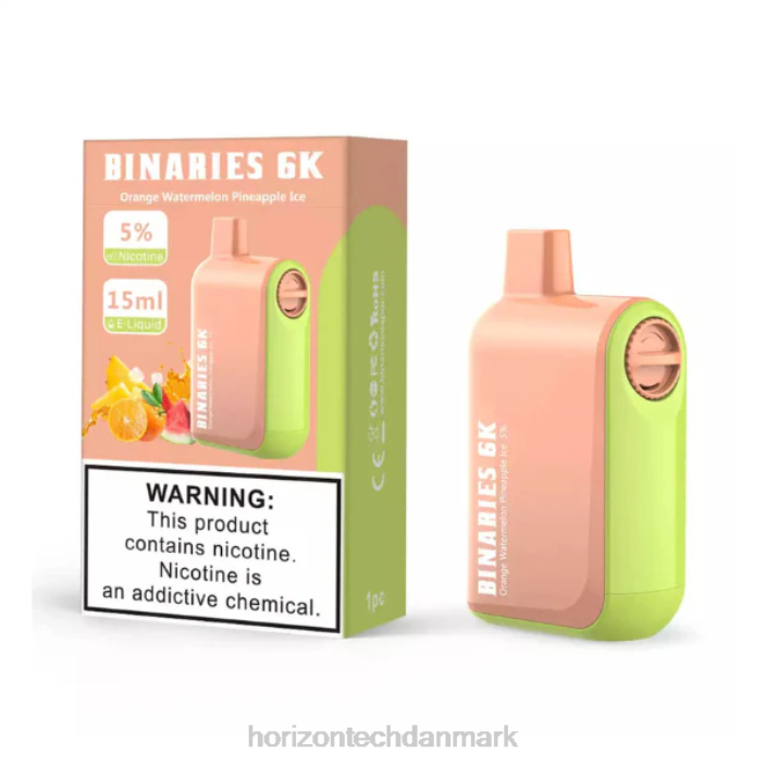 orange vandmelon ananas er