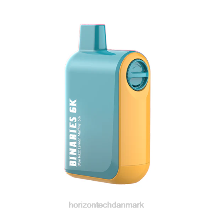 HorizonTech Danmark - HorizonTech Binaries Cabin engangs 15ml blå razz citronmuffins 62X433