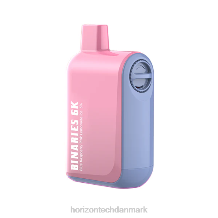 Horizon Tech Company - HorizonTech Binaries Cabin engangs 15ml blå hindbærrosa limonadeis 62X432