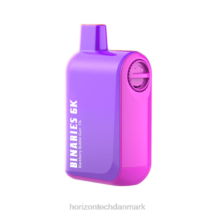 Horizon Tech Vape - HorizonTech Binaries Cabin engangs 15ml brombær tyggegummi 62X431