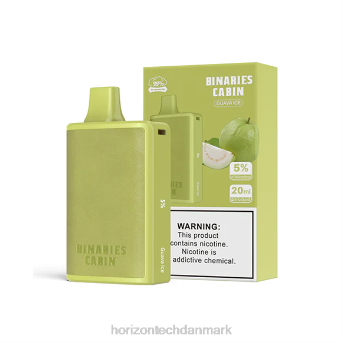 HorizonTech Copenhagen - HorizonTech Binaries Cabin engangs 20ml guava is 62X458