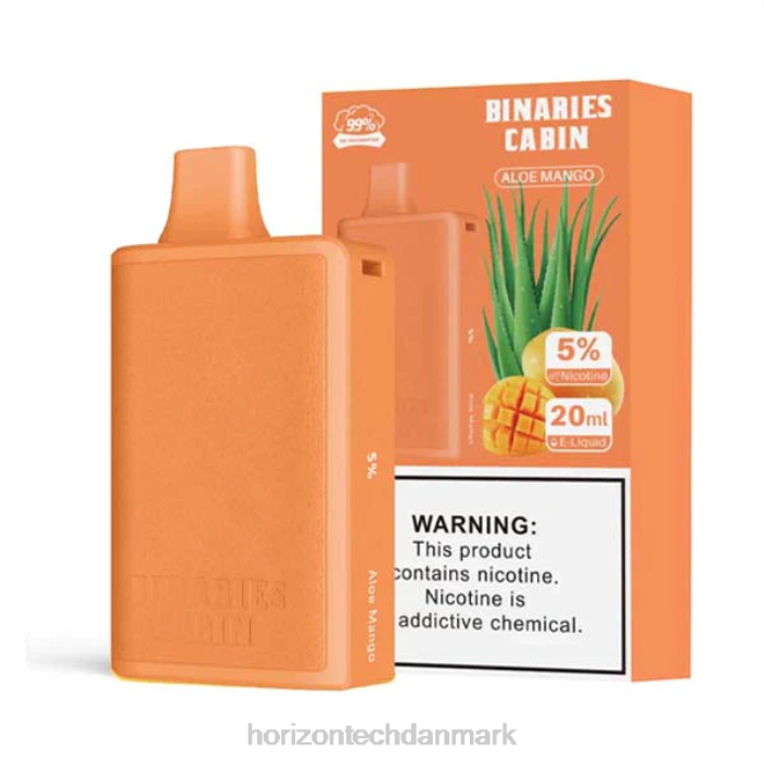 HorizonTech Vape Danmark - HorizonTech Binaries Cabin engangs 20ml aloe mango 62X475