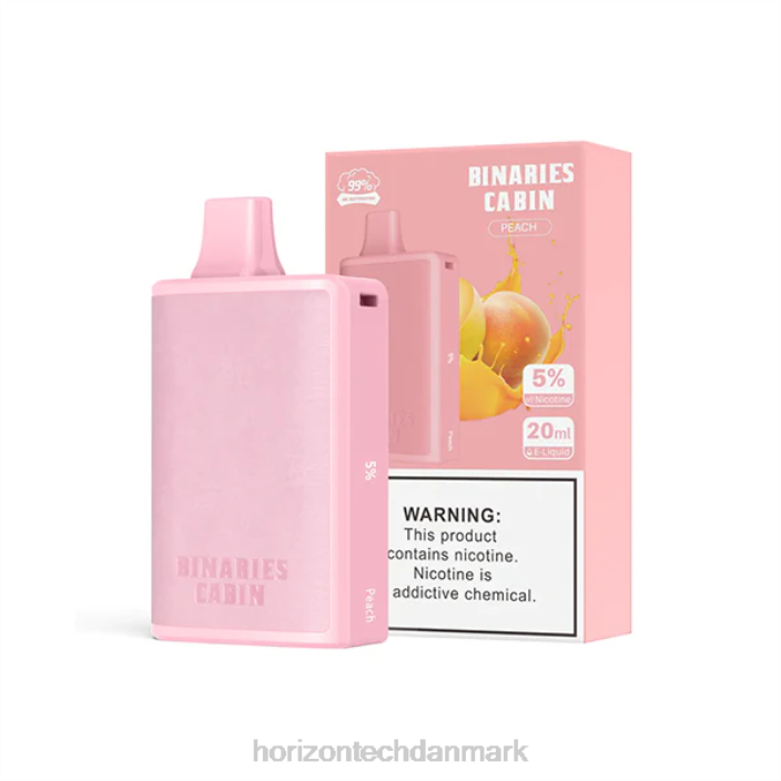 Horizon Tech Company - HorizonTech Binaries Cabin engangs 20ml fersken 62X464