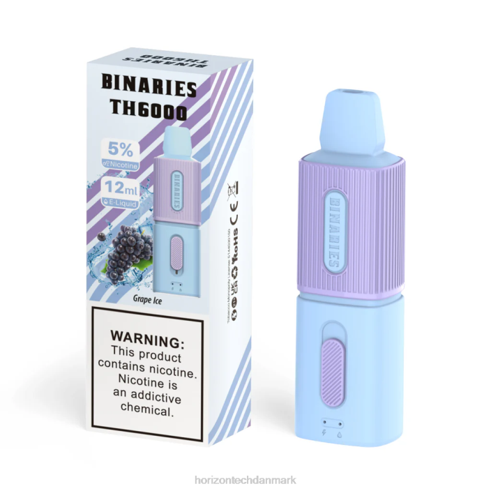 Horizon Tech Company - HorizonTech Binaries Cabin th6000 engangs 12ml drue is 62X496