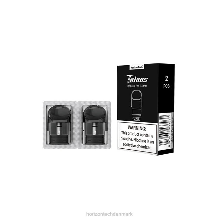 HorizonTech Vape Danmark - HorizonTech Talons udskiftningspuder 0,6 ohm 62X419