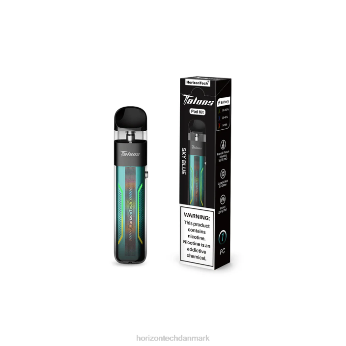 HorizonTech Vape Kit - HorizonTech Talons pod system Himmelblå 62X4199